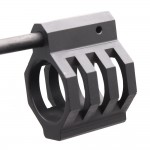 .750 Low Profile Micro "CAGED" Gas Block (USA) and Rifle Length Gas Tube - Assembled